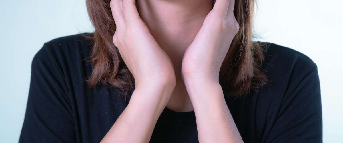 Un aphte sur les amygdales